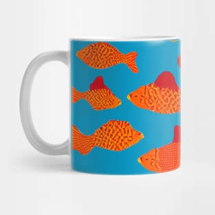 Goldfish pattern Mug